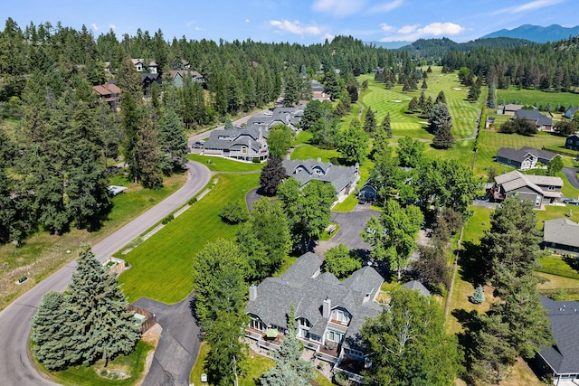 7 Eagle Bend Dr, Bigfork, MT 59911 - aerial view of property and surrounding area with nearby suburban area