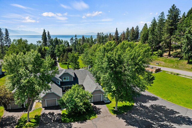 7 Eagle Bend Dr, Bigfork, MT 59911 - view of subject property with a water and mountain view