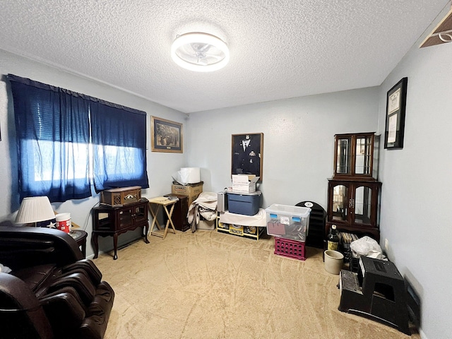 643 Madison Way, Great Falls, MT 59404 - carpeted office with a textured ceiling
