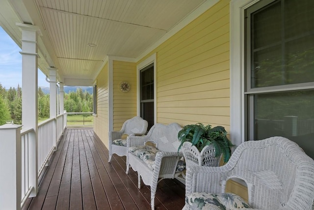 420 Little Creek Ln, Whitefish, MT 59937 - view of porch