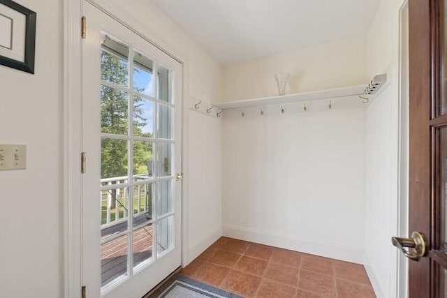 420 Little Creek Ln, Whitefish, MT 59937 - mudroom with baseboards and tile patterned flooring