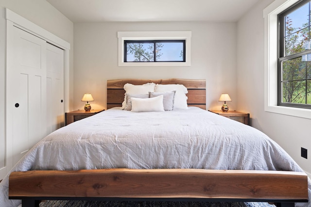 331 Deer Creek Rd, Somers, MT 59932 - bedroom featuring a closet