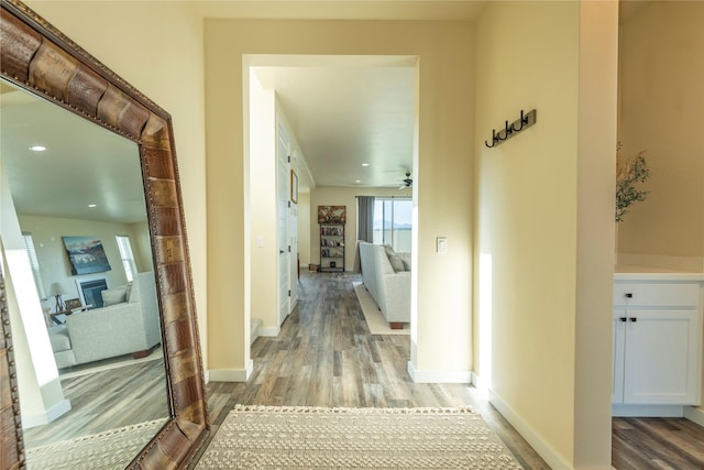 343 Meadow View Loop, East Helena, MT 59635 - hall featuring light wood-style floors and baseboards