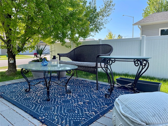 50 Rockefeller Dr, Kalispell, MT 59901 - view of patio / terrace featuring outdoor dining space