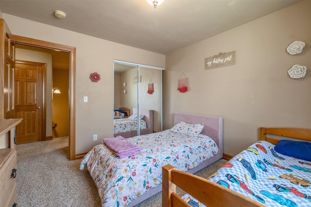 310 Barney St Unit B, Helena, MT 59602 - bedroom with carpet flooring and a closet
