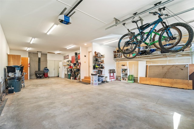 3782 E Riggs St, East Helena, MT 59635 - garage featuring a garage door opener