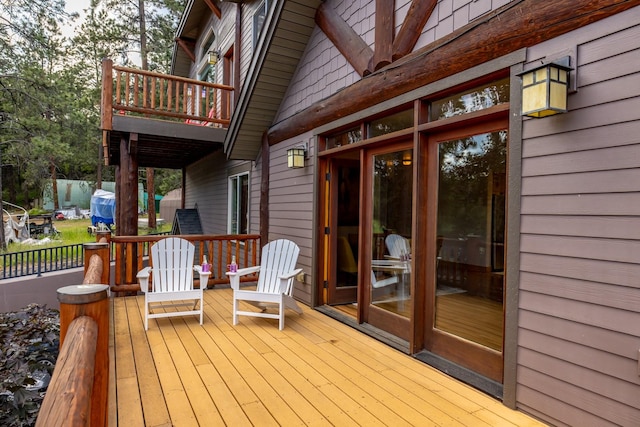 396 N Juniper Bay Rd Unit 15, Somers, MT 59932 - view of deck