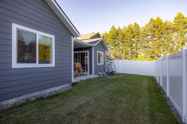 546 Sparrow Rd, Kalispell, MT 59901 - view of fenced backyard
