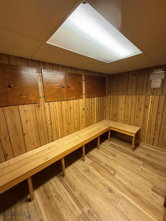 2625 George St, Butte, MT 59701 - relaxing sauna featuring wood finished floors and wooden walls