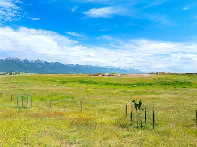 132 Skyview Ln, Polson, MT 59860 - view of mountain background with rural landscape