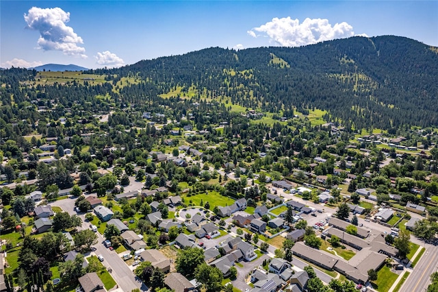1346 Lilly Ct, Missoula, MT 59802 - aerial view of a mountain backdrop and a forest