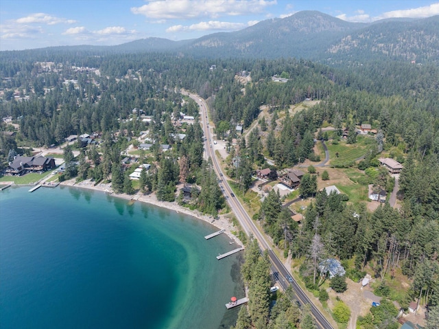 14980 Mt Highway 35, Bigfork, MT 59911 - view of property location featuring a water and mountain view