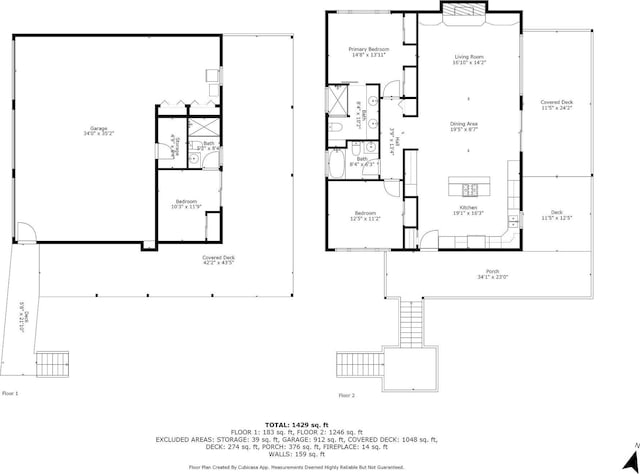 35AND33 Lakeside Ave, Lakeside, MT 59922 - view of property floor plan
