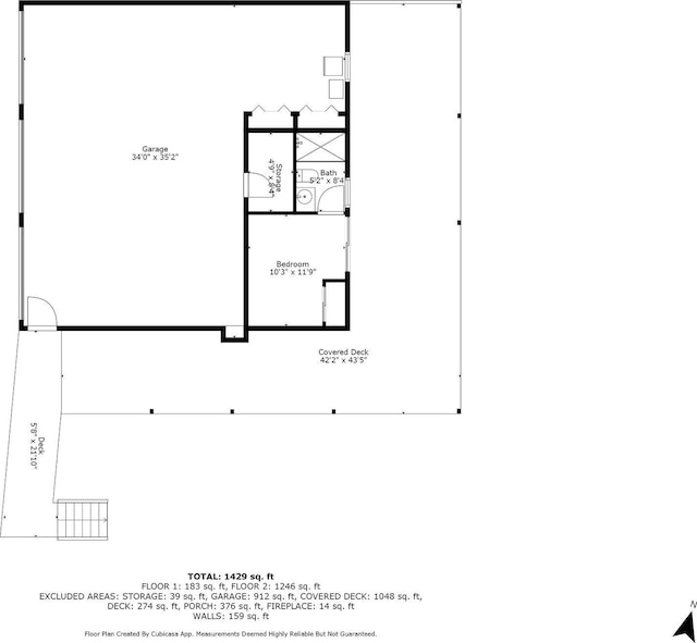 35AND33 Lakeside Ave, Lakeside, MT 59922 - view of home floor plan