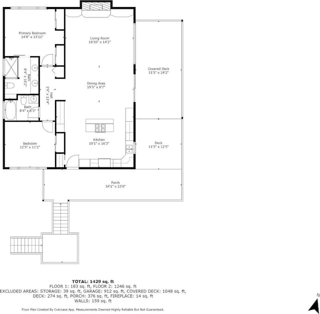 35AND33 Lakeside Ave, Lakeside, MT 59922 - view of property floor plan