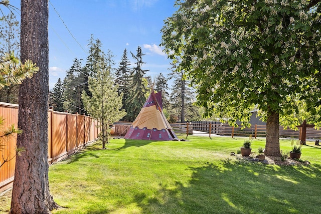 35AND33 Lakeside Ave, Lakeside, MT 59922 - view of fenced backyard