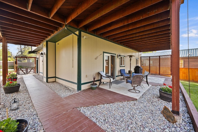 35AND33 Lakeside Ave, Lakeside, MT 59922 - view of patio