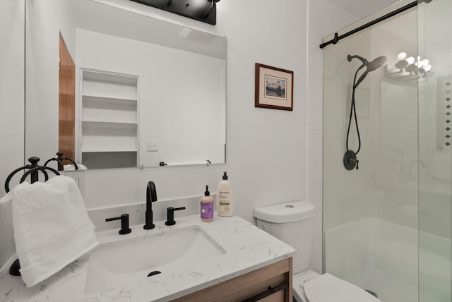 91 Denver Ave, Kalispell, MT 59901 - bathroom with a stall shower and vanity