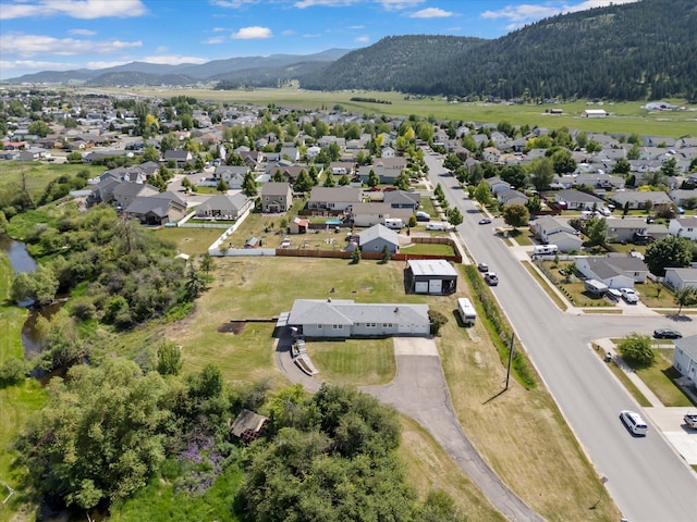 91 Denver Ave, Kalispell, MT 59901 - aerial view of residential area with mountains