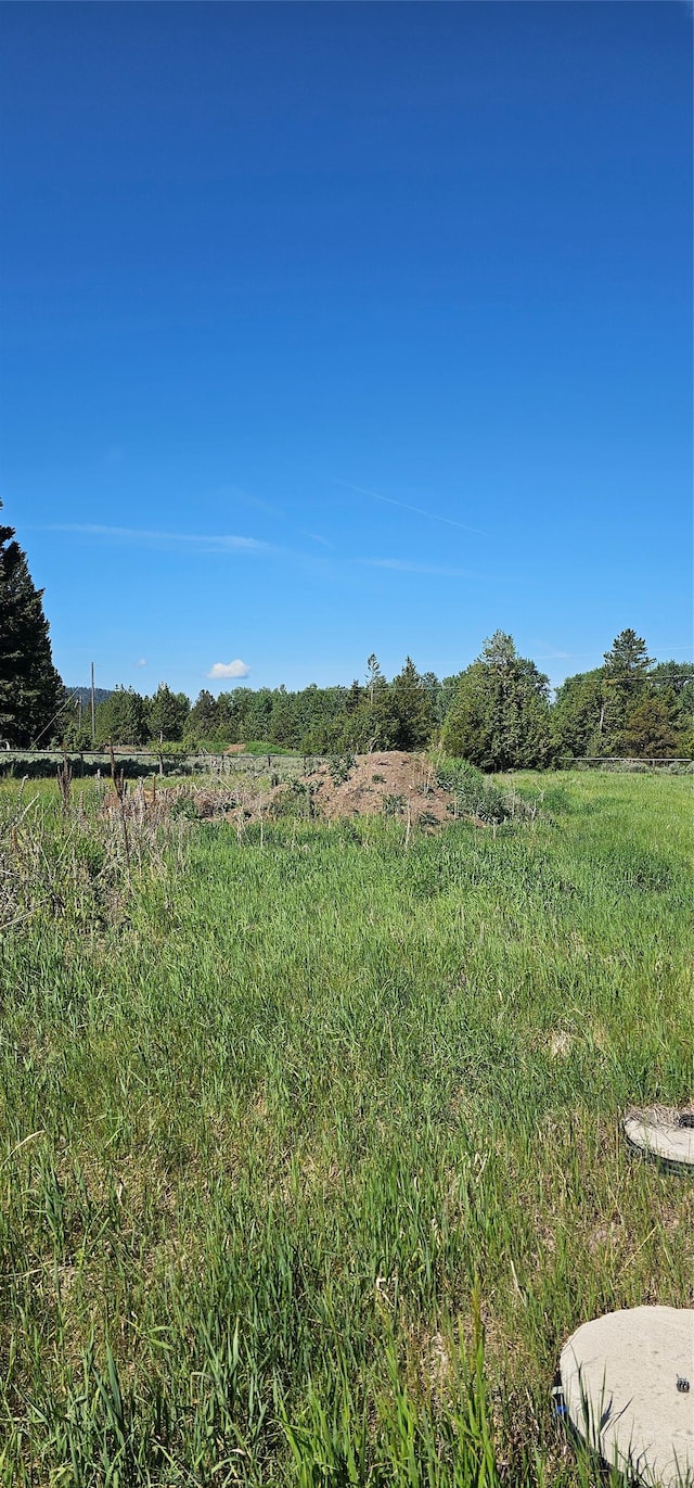 8325 Thunder Rd, Lincoln, MT 59639 - view of yard featuring a view of countryside