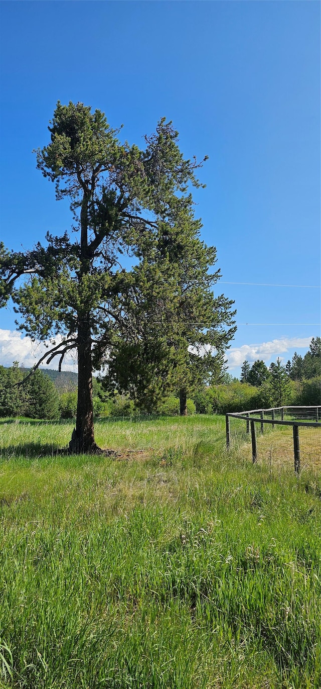 8325 Thunder Rd, Lincoln, MT 59639 - view of yard with a view of countryside