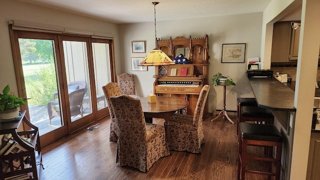 122 Fairway Blvd, Kalispell, MT 59901 - dining space featuring dark wood-style floors