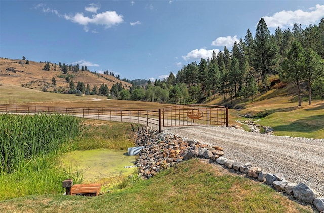 349 Harlan Creek Rd, Hamilton, MT 59840 - view of yard featuring a view of countryside