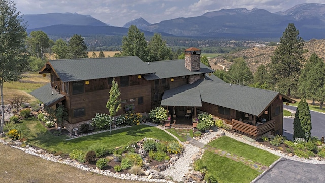 349 Harlan Creek Rd, Hamilton, MT 59840 - view of subject property featuring mountains