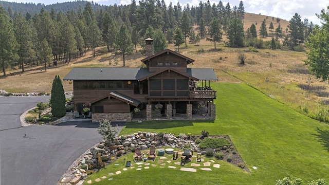 349 Harlan Creek Rd, Hamilton, MT 59840 - view from above of property