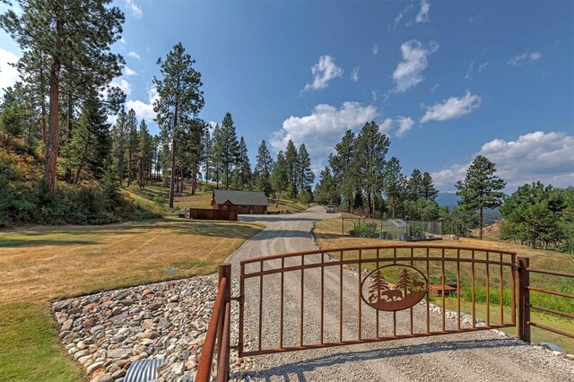 349 Harlan Creek Rd, Hamilton, MT 59840 - view of gate