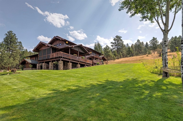 349 Harlan Creek Rd, Hamilton, MT 59840 - view of grassy yard