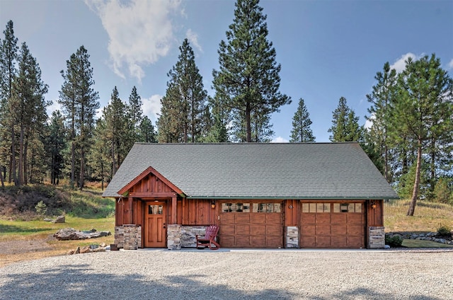 349 Harlan Creek Rd, Hamilton, MT 59840 - view of detached garage