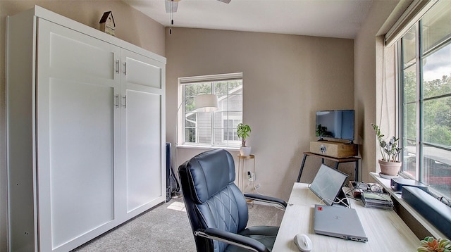 5530 Creekstone Dr Unit 6, Missoula, MT 59808 - carpeted office space featuring ceiling fan