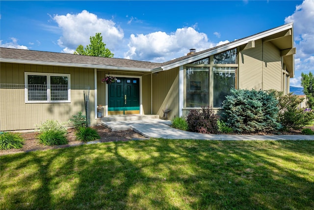 4291 Williams Ln, Stevensville, MT 59870 - property entrance featuring a lawn