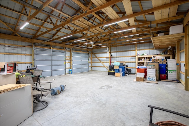 4291 Williams Ln, Stevensville, MT 59870 - garage featuring metal wall