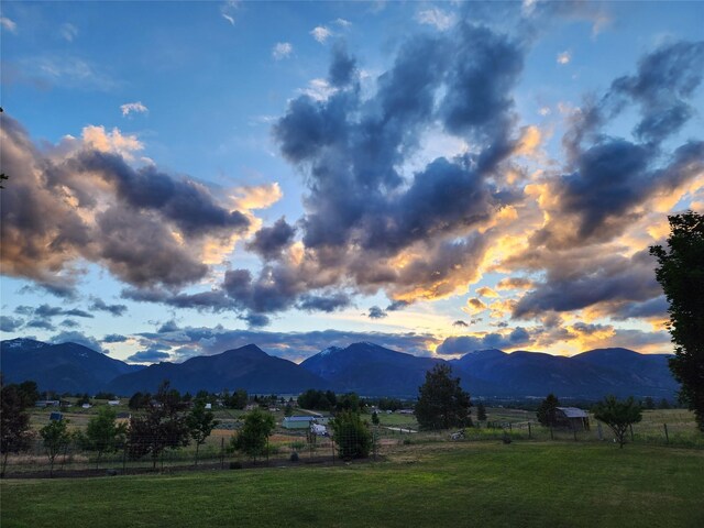 4291 Williams Ln, Stevensville, MT 59870 - view of mountain backdrop with rural landscape