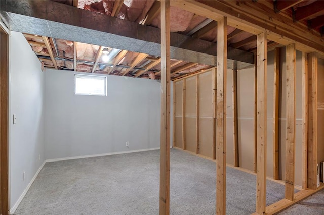 8340 Green Meadow Dr, Helena, MT 59602 - below grade area featuring carpet flooring