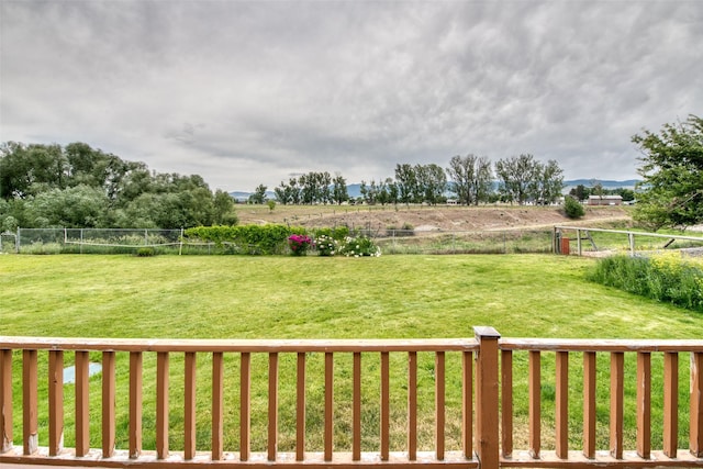238 Hillcrest Dr, Hamilton, MT 59840 - view of yard featuring a view of rural / pastoral area