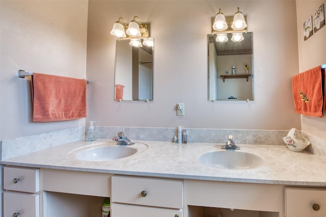238 Hillcrest Dr, Hamilton, MT 59840 - bathroom featuring double vanity