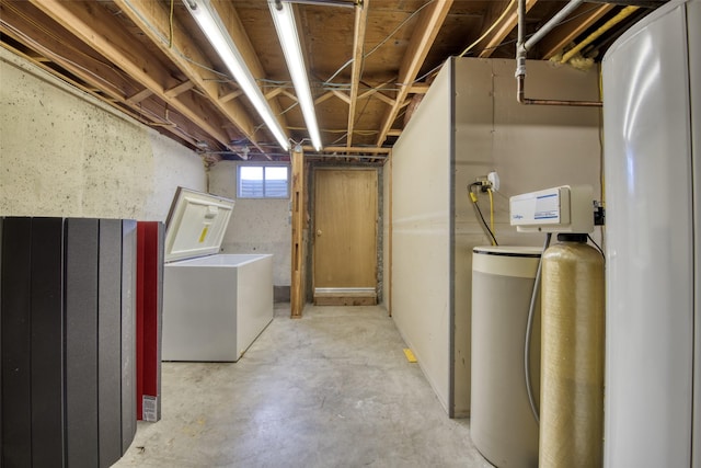 238 Hillcrest Dr, Hamilton, MT 59840 - basement with a water softener and washer / dryer
