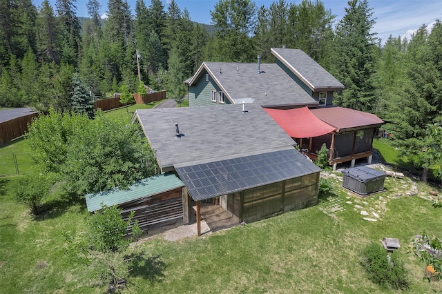 2075 Lion Mountain Loop Rd, Whitefish, MT 59937 - aerial view of property and surrounding area featuring a forest