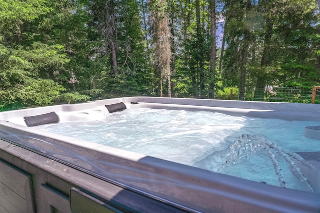 2075 Lion Mountain Loop Rd, Whitefish, MT 59937 - exterior view of a jacuzzi