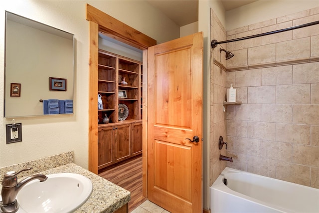 7175 US Highway 93 S Unit 4-102, Lakeside, MT 59922 - bathroom with vanity and shower / bath combination