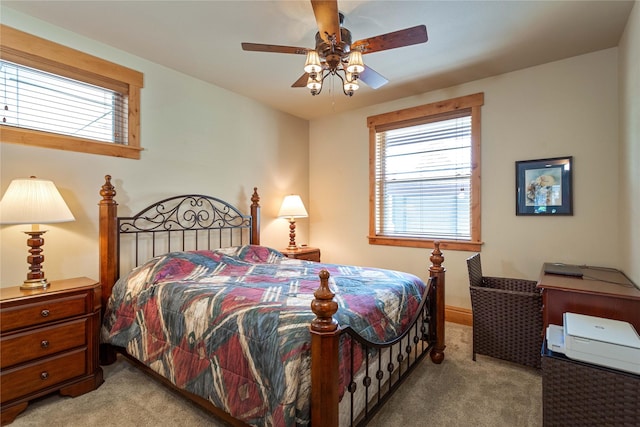 7175 US Highway 93 S Unit 4-102, Lakeside, MT 59922 - bedroom with carpet and a ceiling fan