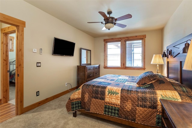 7175 US Highway 93 S Unit 4-102, Lakeside, MT 59922 - bedroom featuring carpet flooring and ceiling fan