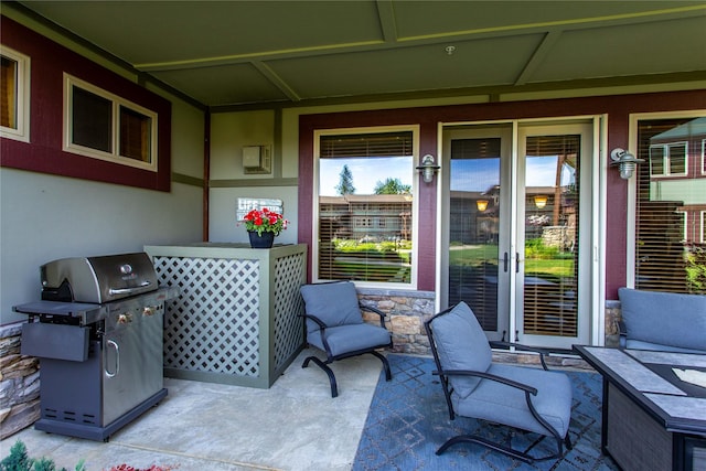 7175 US Highway 93 S Unit 4-102, Lakeside, MT 59922 - view of patio with grilling area