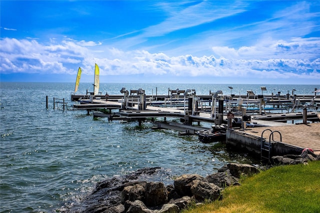7175 US Highway 93 S Unit 4-102, Lakeside, MT 59922 - dock with a water view
