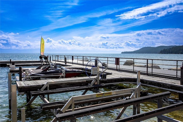 7175 US Highway 93 S Unit 4-102, Lakeside, MT 59922 - dock area featuring a water view