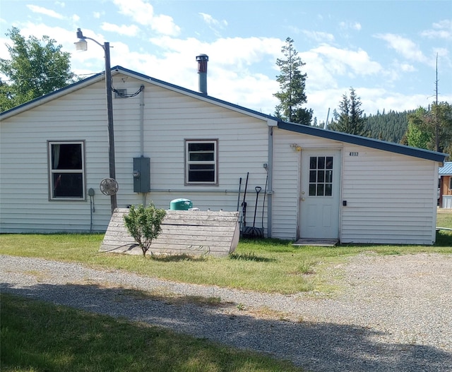 4117 Sherlock Ln, Lincoln, MT 59639 - back of house