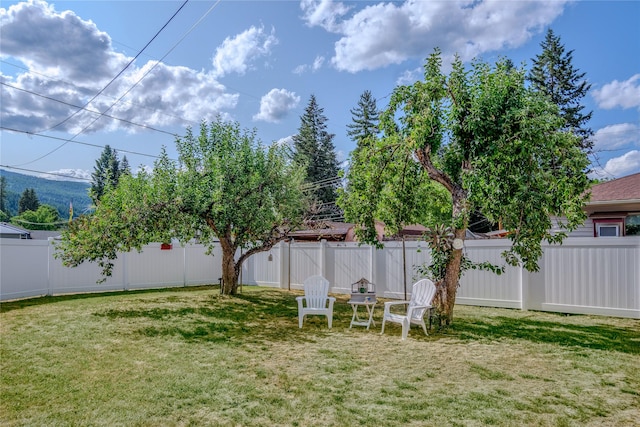 1508 Lolo Ave, Libby, MT 59923 - view of fenced backyard